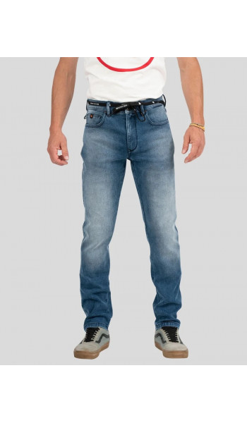 ДЖИНСЫ RIDING CULTURE СЛИМ ГОЛУБЫЕ