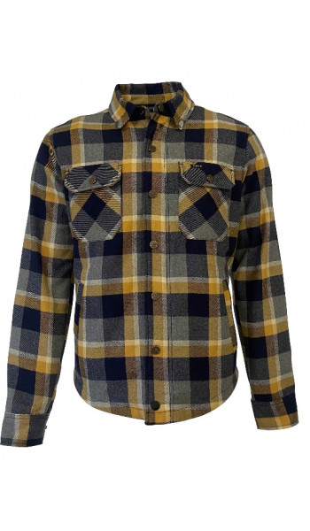 РУБАХА МЕМФИС РАЙДЕР ЖЕЛТО-СИНЯЯ