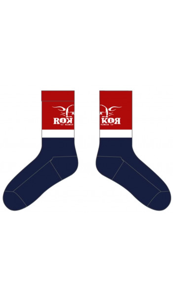 Носки Классик 2 красный/синий