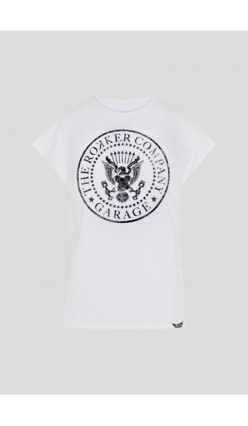 ФУТБОЛКА ДЖОННИ женская белая