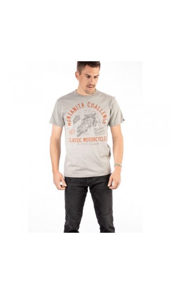 ФУТБОЛКА МОНТАНИТА КЛАССИК СЕРАЯ