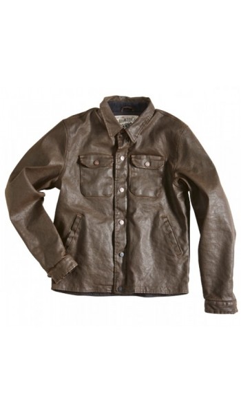 КУРТКА РОККЕРТЕХ КОРИЧНЕВАЯ