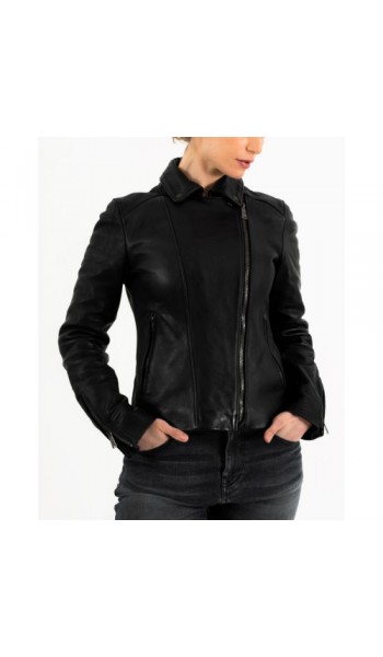 КУРТКА КОЖАНАЯ ЖЕНСКАЯ БОННИ