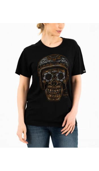 ФУТБОЛКА ЛА КАТРИНА ЛЕДИ свободная черная