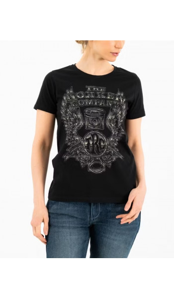 ФУТБОЛКА ВИНГС КЛАССИК леди черная